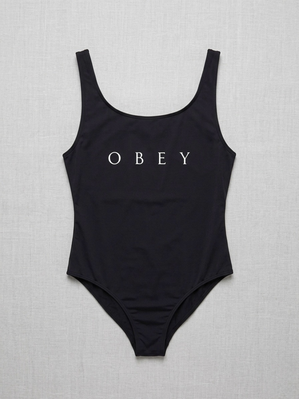 Obey Classic Black bodysuit